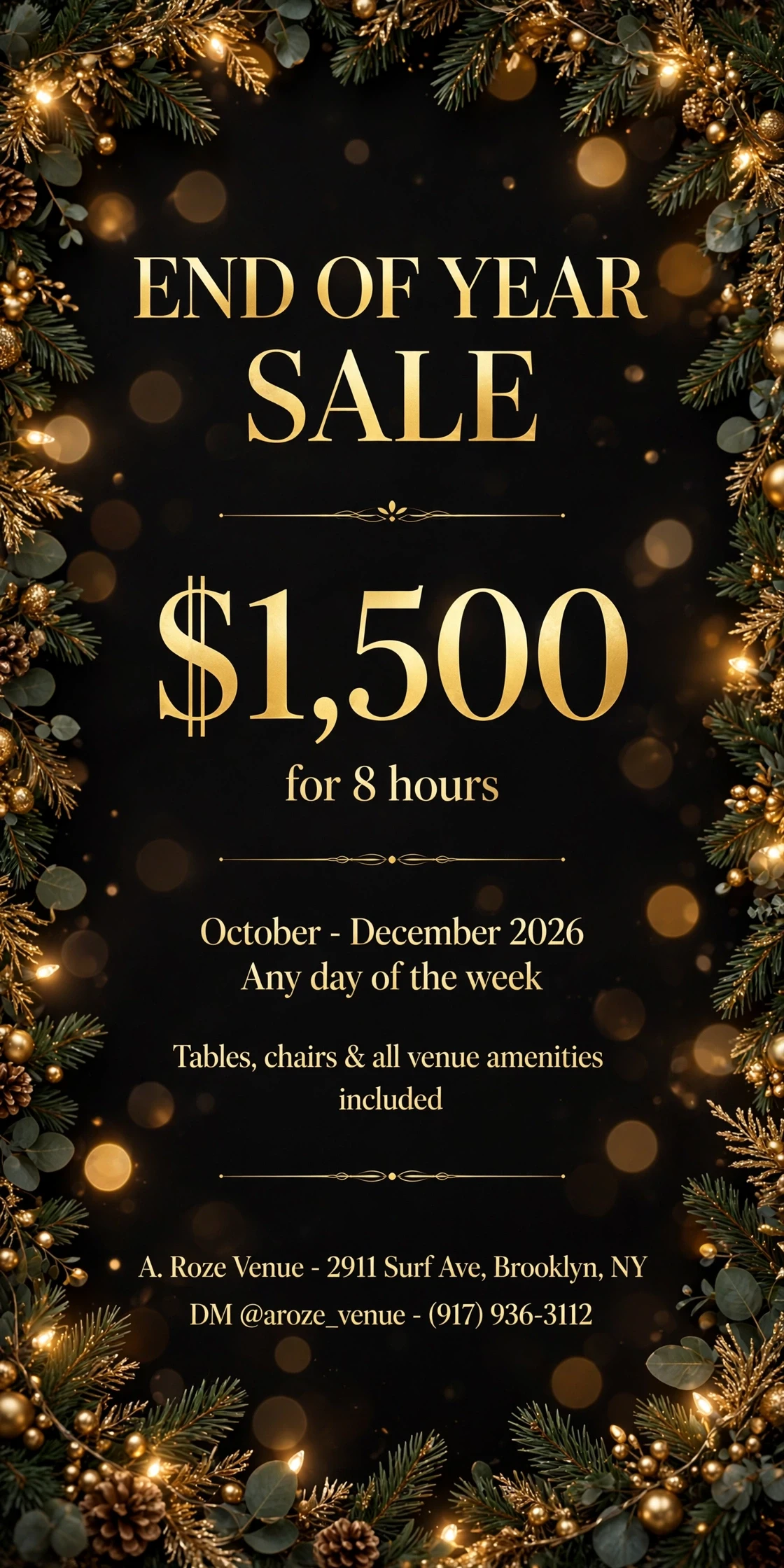 End of Year Sale